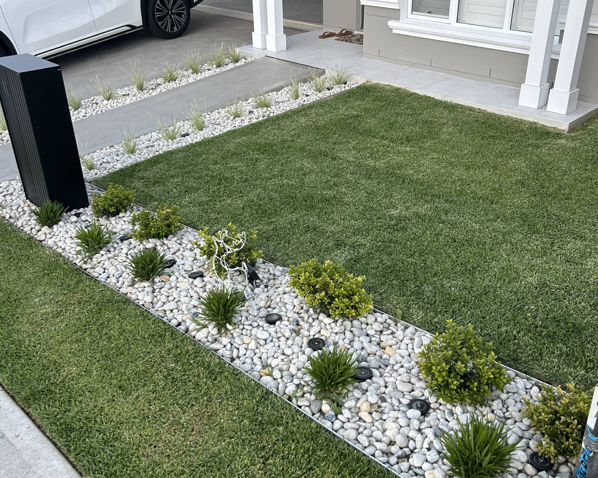 After: New Build Frontyard